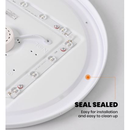 Brilagi - LED Dimbar taklampa SMART LED/24W/230V 2700-6500K Wi-Fi Tuya + fjärrkontroll