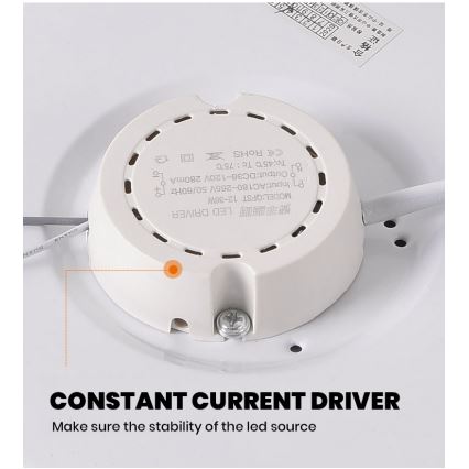 Brilagi - LED Dimbar taklampa SMART LED/24W/230V 2700-6500K Wi-Fi Tuya + fjärrkontroll