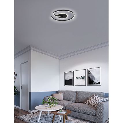 Brilagi - LED Dimbar taklampa SPIRAL LED/56W/230V 3000/4000/6000K + fjärrkontroll