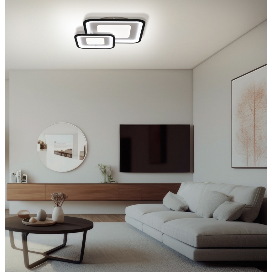 Brilagi - LED Dimbar taklampa TANDORA LED/49W/230V 3000/4000/6000K + fjärrkontroll