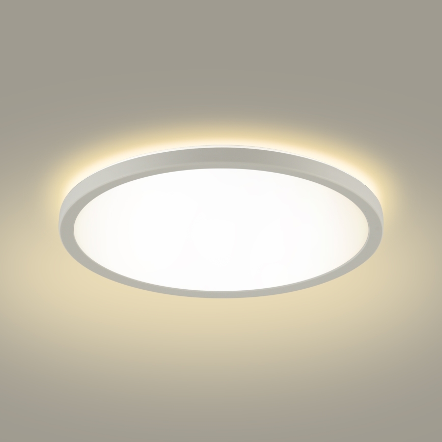 Brilagi - LED Dimbar taklampa ULTRA SLIM LED/18W/230V 2700-6500K diameter 30 cm vit + fjärrkontroll