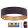 Brilagi - LED Dimbar taklampa VELVET SMART LED/24W/230V diameter 45 cm 2700-6500K Wi-Fi Tuya grå/gyllene + fjärrkontroll