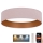 Brilagi - LED dimbar taklampa VELVET SMART LED/24W/230V Ø 45 cm 2700-6500K Wi-Fi Tuya rosa/guld + fjärrkontroll