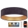Brilagi - LED dimbar taklampa VELVET SMART LED/36W/230V Ø 55 cm 2700-6500K Wi-Fi Tuya grå/guld + fjärrkontroll