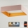 Brilagi - LED Dimbar taklampa VELVET SQUARE SMART LED/36W/230V 2700-6500K Wi-Fi Tuya + fjärrkontroll rosa
