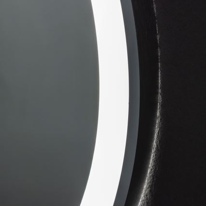 Brilagi - Dimbar uppvärmd badrumsspegel med bakgrundsbelysning ALU PRO LED/18W/230V Ø 60 cm 3000/4000/6500K IP44 matt krom