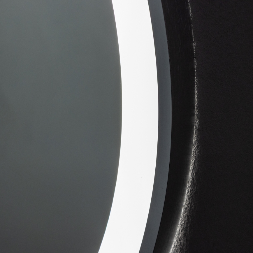 Brilagi - Dimbar uppvärmd badrumsspegel med bakgrundsbelysning ALU PRO LED/18W/230V Ø 60 cm 3000/4000/6500K IP44 matt krom