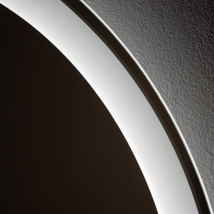 Brilagi - Dimbart LED-badrumsspegel med uppvärmning och LED-belysning AVA PRO LED/18,5W/230V Ø 60 cm 3000/4000/6500K IP44 CRI 90