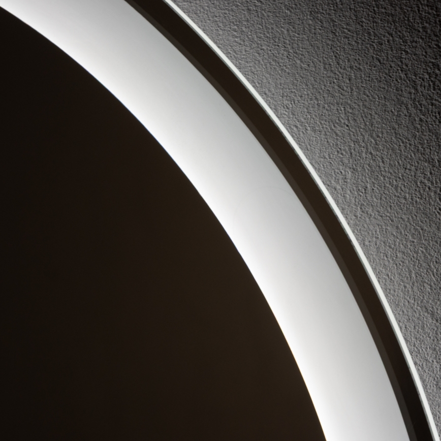 Brilagi - Dimbart LED-badrumsspegel med uppvärmning och LED-belysning AVA PRO LED/18,5W/230V Ø 60 cm 3000/4000/6500K IP44 CRI 90