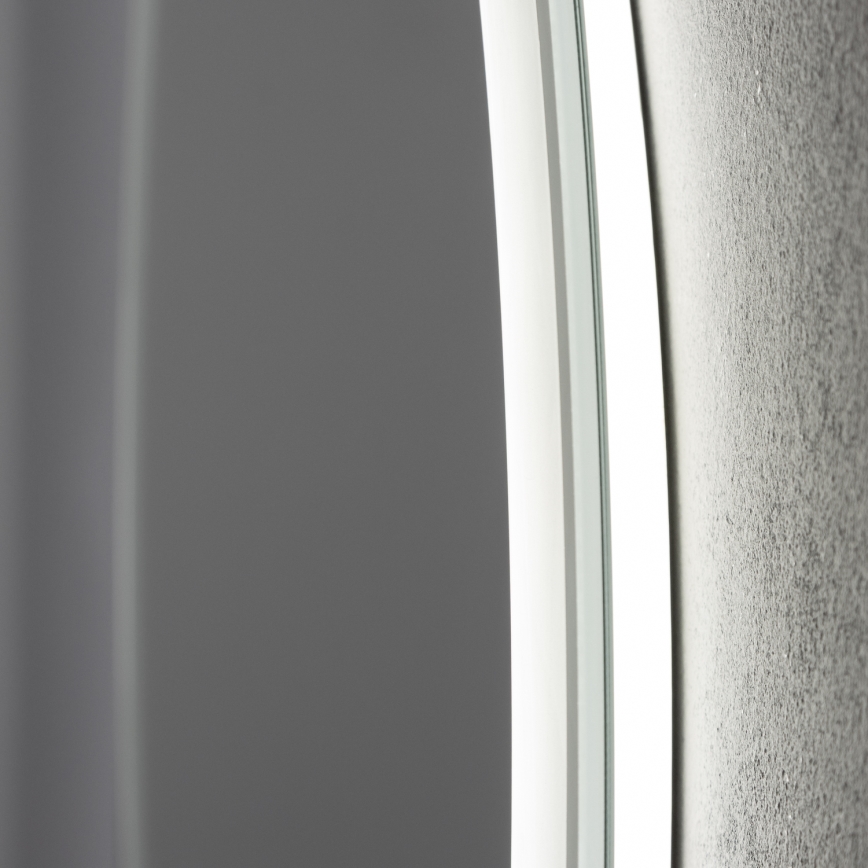 Brilagi - Dimbart LED-badrumsspegel med uppvärmning och LED-belysning AVA PRO LED/18,5W/230V Ø 60 cm 3000/4000/6500K IP44 CRI 90