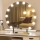 Brilagi - LED Dimbart sminkespegel HOLLYWOOD LED/12W/230V 3000/4000/6500K