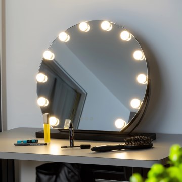 Brilagi - LED Dimbart sminkespegel HOLLYWOOD LED/12W/230V 3000/4000/6500K