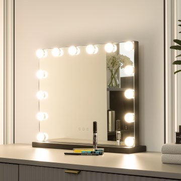 Brilagi - LED Dimbart sminkespegel HOLLYWOOD LED/15W/230V 3000/4000/6500K