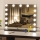 Brilagi - LED Dimbart sminkespegel HOLLYWOOD LED/15W/230V 3000/4000/6500K