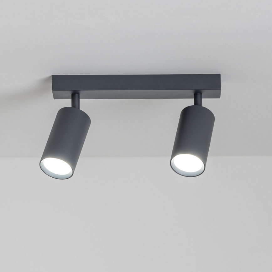 Brilagi - LED-dimbart spotarmatur SELE 2xGU10/6,5W/230V 2700-6500K antracit