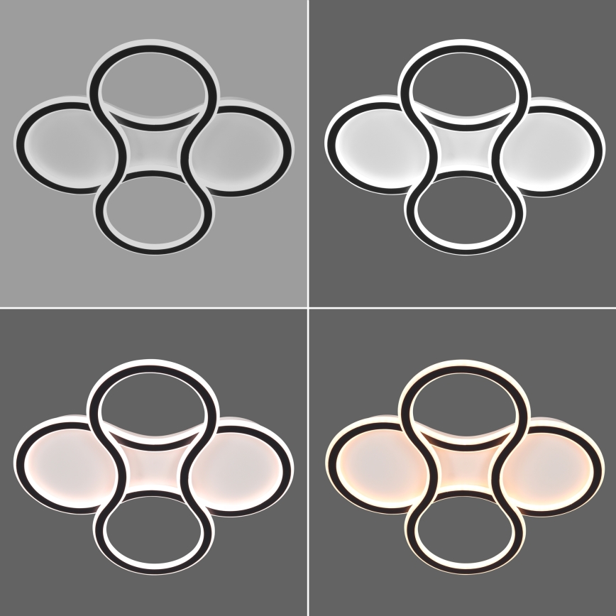 Brilagi - Dimbar LED-taklampa ORELLI LED/53W/230V Ø 51 cm 3000–6000K + fjärrkontroll