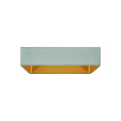 Brilagi - LED Dimbart Takarmatur VELVET SQUARE SMART LED/36W/230V 2700-6500K Wi-Fi Tuya + fjärrkontroll mintgrön