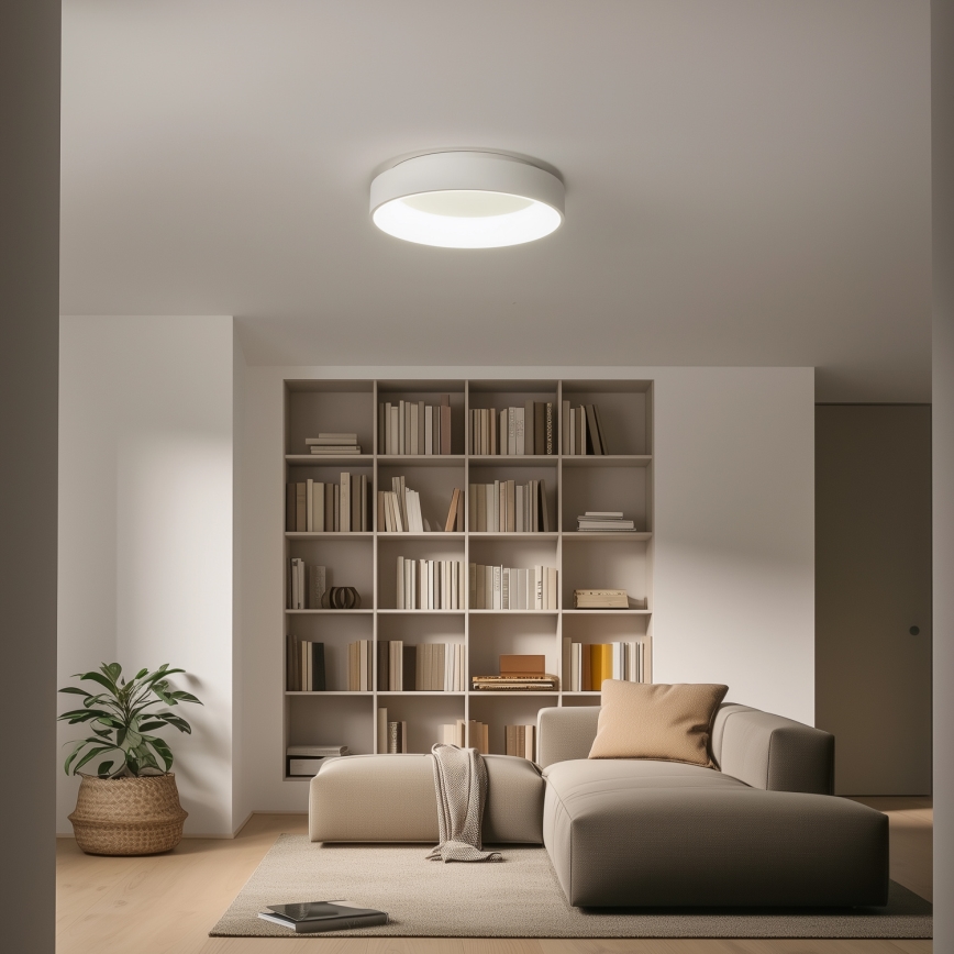 Brilagi - LED Dimbartaklampa FALCON LED/80W/230V 3000-6500K + RC