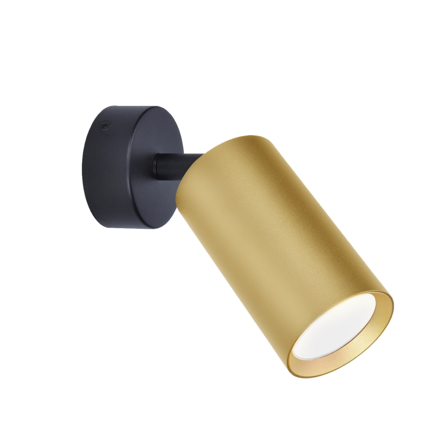Brilagi - Dimbar LED-spotlampa SELE GOLDEN 1xGU10/6,5W/230V 2700-6500K svart/guld
