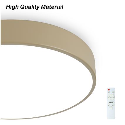 Brilagi - LED Dimmerbar taklampan POOL LED/36W/230V 3000-6000K Ø 30 cm beige + fjärrkontroll