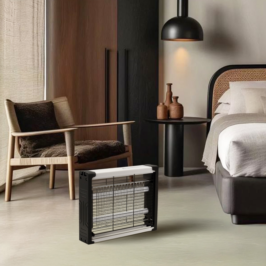 Brilagi - LED elektrisk insektsfälla UV 2xLED/4W/230V 50 m2