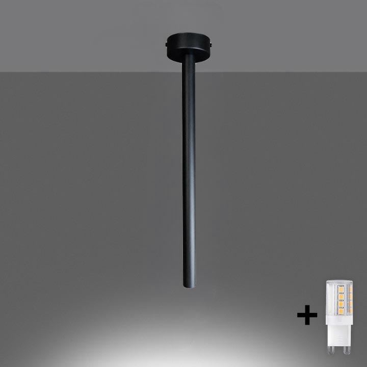 Brilagi - LED fäst ljuskrona DRIFA 1xG9/4W/230V svart