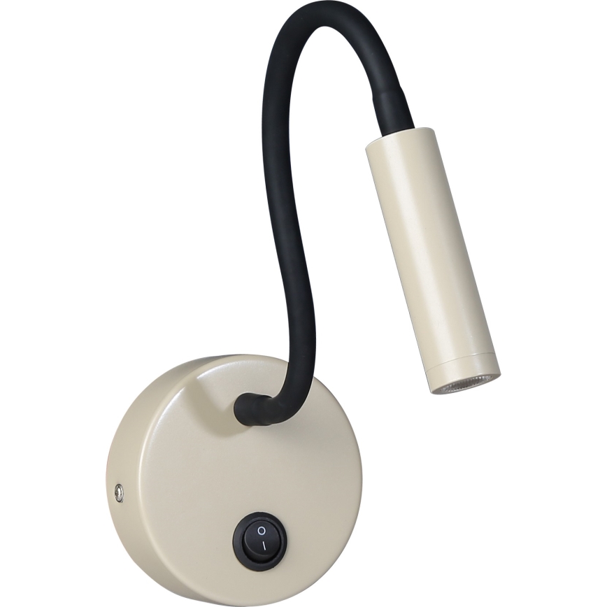 Brilagi - LED Flexibel vägglampa MAYA LED/3W/230V 4000K beige