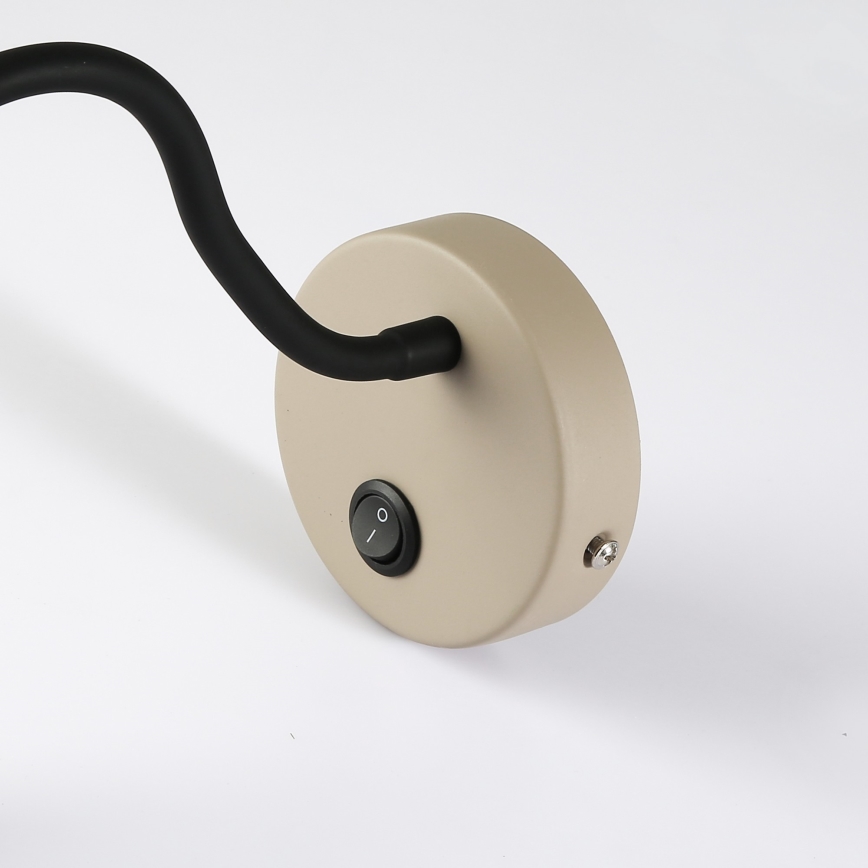 Brilagi - LED Flexibel vägglampa MAYA LED/3W/230V 4000K beige
