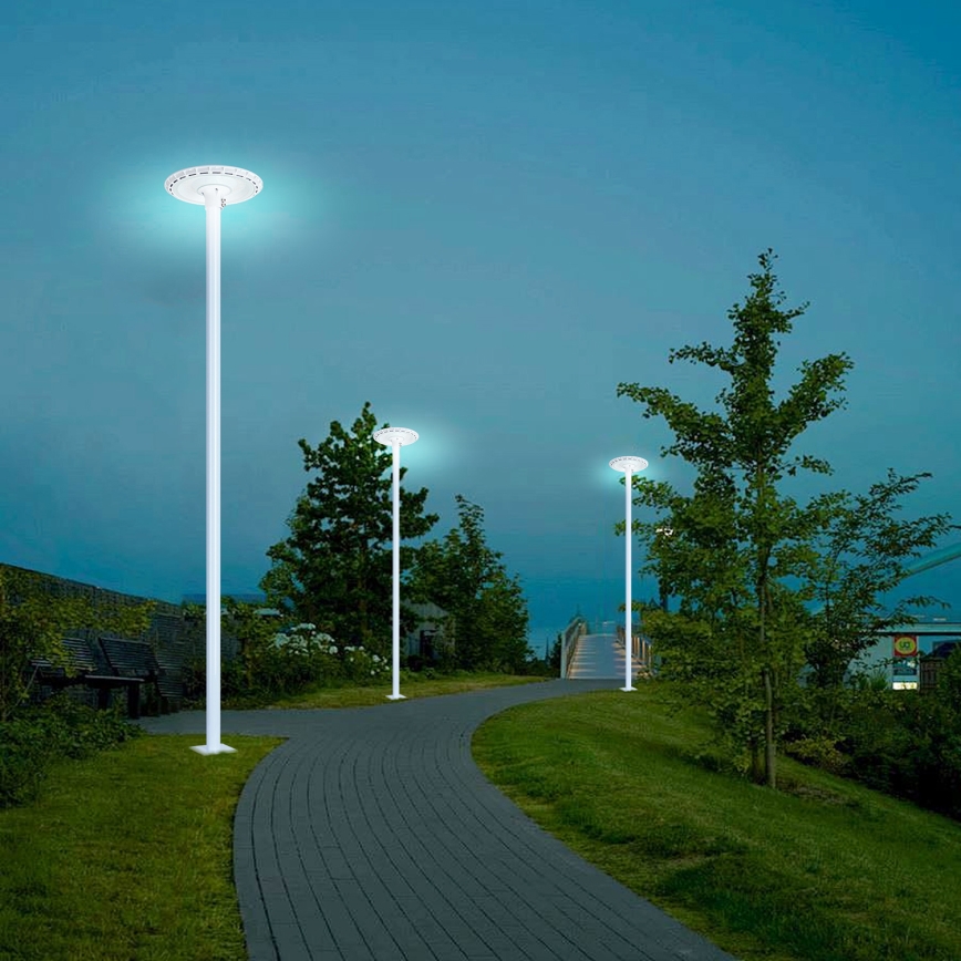 Brilagi - LED gatulampa URBANSPARK LED/120W/230V vit IP65