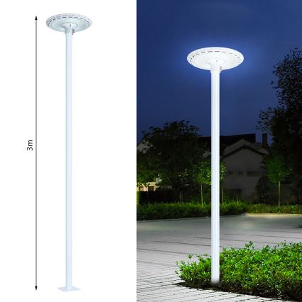 Brilagi - LED gatulampa URBANSPARK LED/120W/230V vit IP65