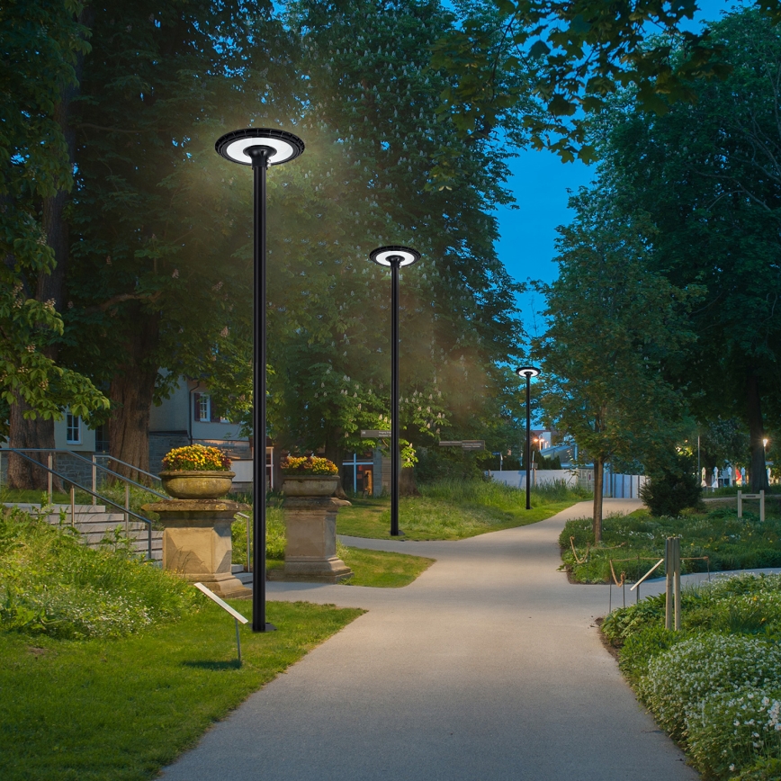 Brilagi - LED gatulampa URBANSPARK LED/60W/230V svart IP65