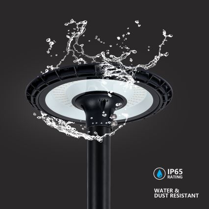 Brilagi - LED gatulampa URBANSPARK LED/60W/230V svart IP65