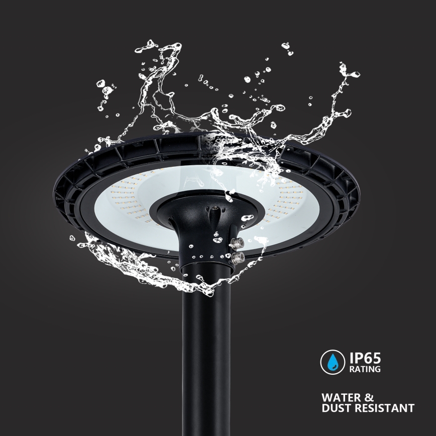 Brilagi - LED gatulampa URBANSPARK LED/60W/230V svart IP65