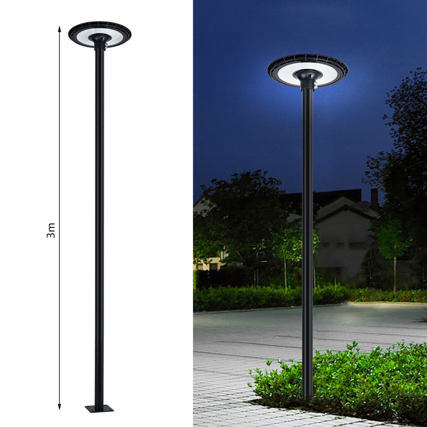 Brilagi - LED gatulampa URBANSPARK LED/60W/230V svart IP65