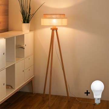 Brilagi - LED golvlampa BOHO STYLE 1xE27/15W/230V
