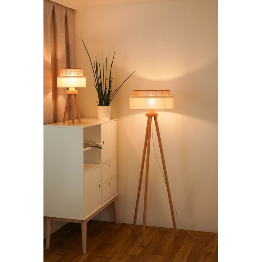 Brilagi - LED golvlampa BOHO STYLE 1xE27/15W/230V