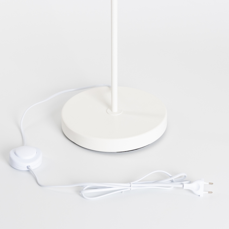 Brilagi - LED-golvlampa CERIA, 1x E27/40W/230V, Ø 30 cm, vit