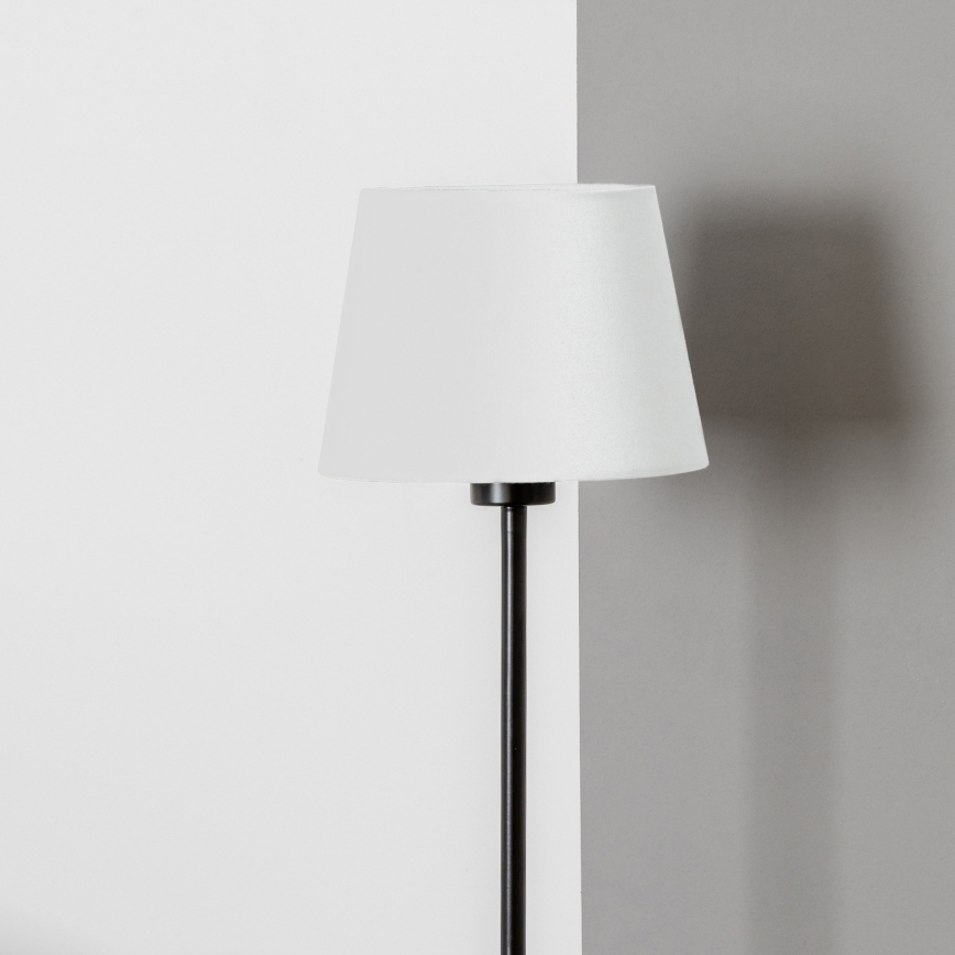 Brilagi - LED golvlampa CERIA 1xE27/40W/230V diam. 20,5 cm vit/svart