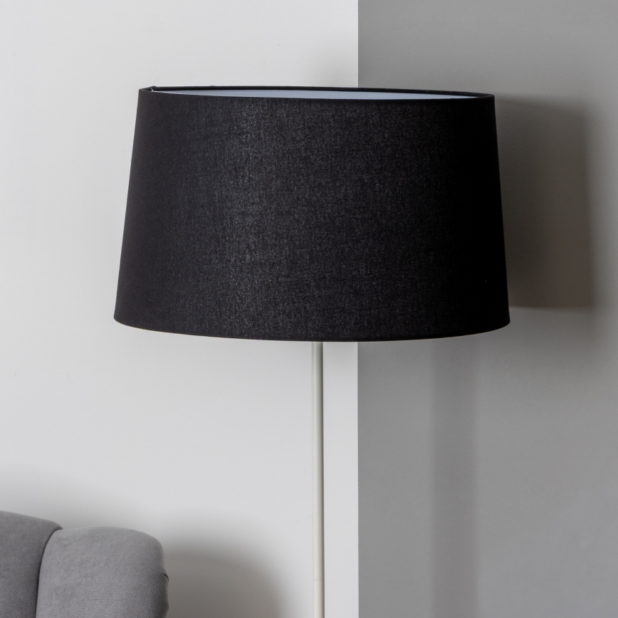 Brilagi - LED golvlampa CERIA 1xE27/40W/230V pr. 45 cm svart/vit