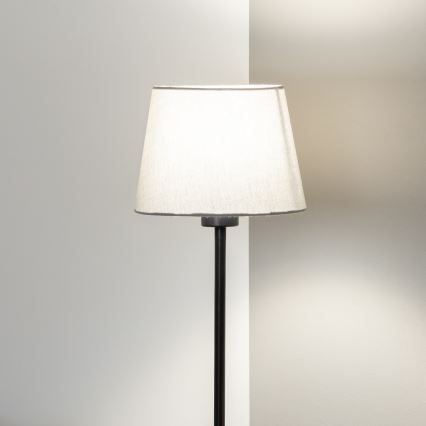 Brilagi - LED-golvlampa CERIA 1xE27/40W/230V, Ø 20,5 cm, grå/svart