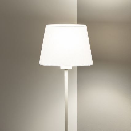 Brilagi - LED golvlampa CERIA 1xE27/40W/230V Ø 20,5 cm vit