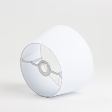 Brilagi - LED-golvlampa CERIA 1xE27/40W/230V Ø 20,5 cm vit/mattkrom