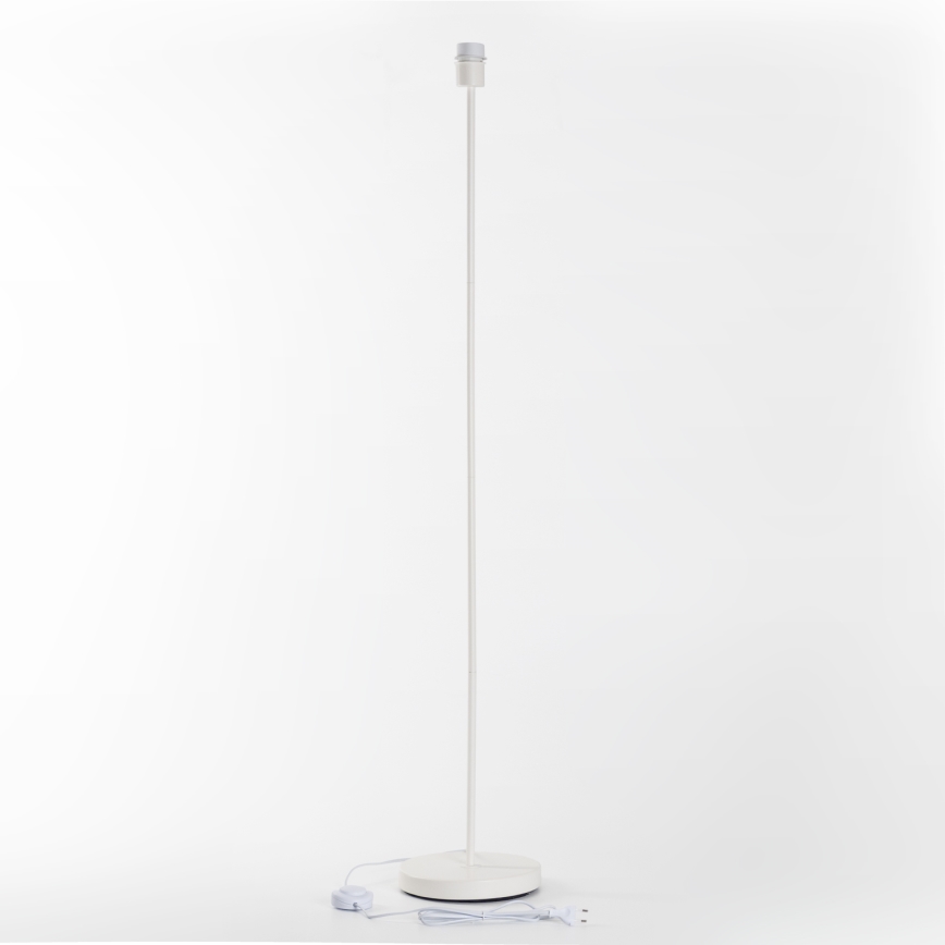 Brilagi - LED-golvlampa CERIA 1xE27/40W/230V Ø 40 cm bambu/vit