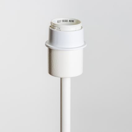 Brilagi - LED-golvlampa CERIA 1xE27/40W/230V Ø 40 cm bambu/vit