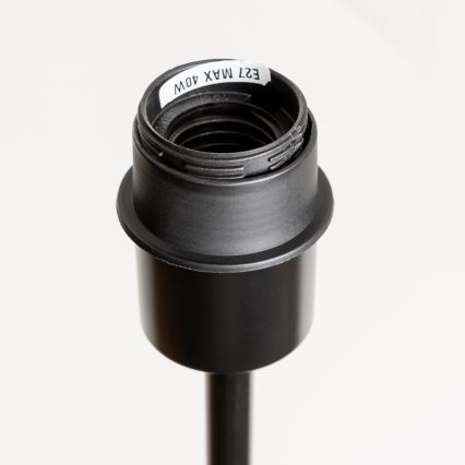 Brilagi - LED golvlampa CERIA 1xE27/40W/230V Ø 45 cm svart