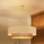 Brilagi - LED-hänglampa på lina BOHO-STIL 3xE27/15W/230V Ø 80 cm