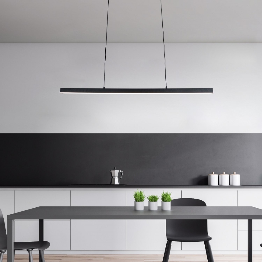 Brilagi - LED-hänglampa på vajer AXIS LED/30W/230V 120 cm svart