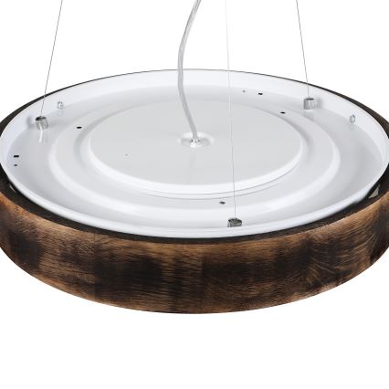 Brilagi - LED-hänglampa på wire CARVALHO SMOKEY 3xE27/60W/230V ek Ø 47,5 cm