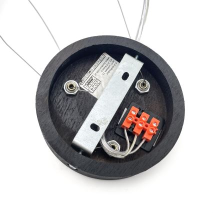 Brilagi - LED-hänglampa på wire CARVALHO SMOKEY 3xE27/60W/230V ek Ø 47,5 cm