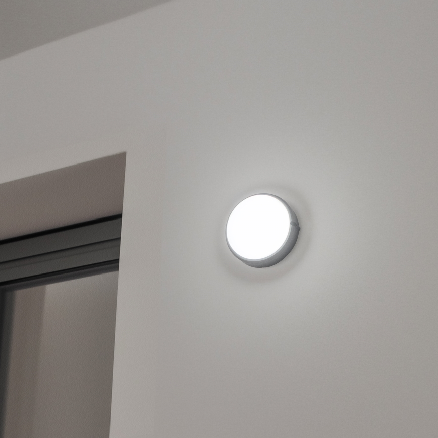 Brilagi - LED Industribelysning tak SIMA LED/12W/230V IP65 svart